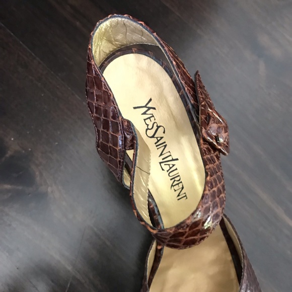 YSL Snakeskin Heels - Picture 3 of 7